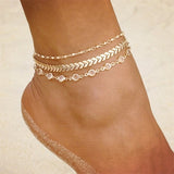 Vintage Boho Multi Layer Beads bangle