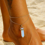 Crystal Pendant bangle